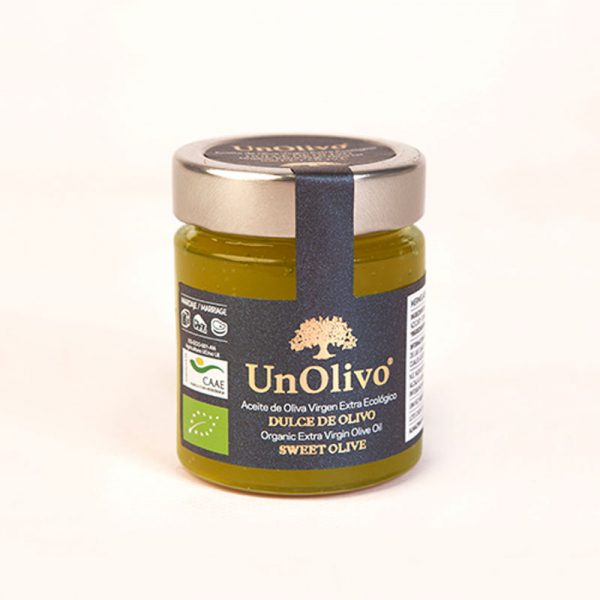 Mermelada ecológica de aceite de oliva virgen extra