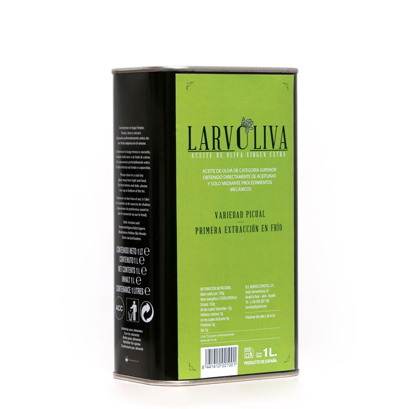 Aceite de Oliva Virgen Extra lata 1L LARVOLIVA