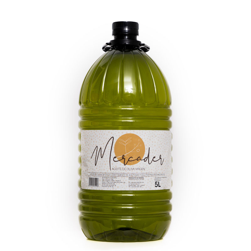 Aceite de oliva virgen extra mercader 5L